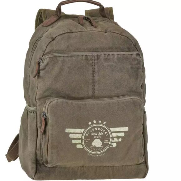 Greenburry Vintage Aviator Rucksack 43 cm Laptop Bags - Picture 1 of 3